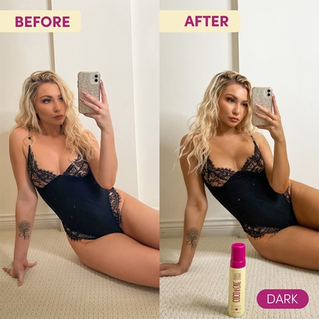 Coco & Eve Sunny Honey Ultimate Glow Kit spumă auto-bronzantă cu mănușă aplicatoare