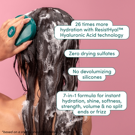 Coco & Eve Like A Virgin Super Hydrating Shampoo hidratáló sampon a fénylő és selymes hajért