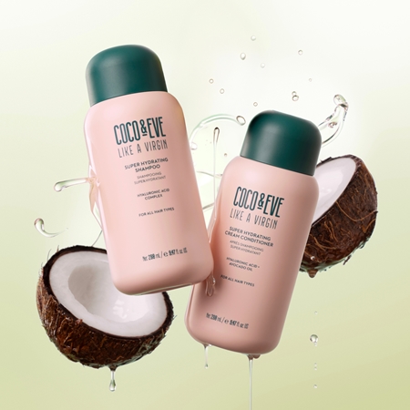 Coco & Eve Like A Virgin Super Hydrating Shampoo Moisturizing Shampoo for shiny and soft hair