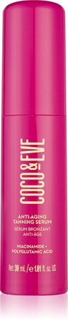 Coco & Eve Sunny Honey Anti-Aging Tanning Serum samoopalovací sérum na obličej