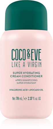 Coco & Eve Like A Virgin Super Hydrating Cream Conditioner vlažilni balzam za sijaj in mehkobo las