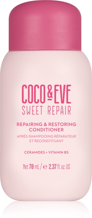Coco & Eve Sweet Repair Repairing & Restoring Conditioner Intensīvi reģenerējošs kondicionieris bojātiem un krāsotiem matiem