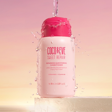 Coco & Eve Sweet Repair Repairing & Restoring Conditioner Intensīvi reģenerējošs kondicionieris bojātiem un krāsotiem matiem