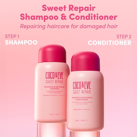 Coco & Eve Sweet Repair Repairing & Restoring Conditioner Intensīvi reģenerējošs kondicionieris bojātiem un krāsotiem matiem