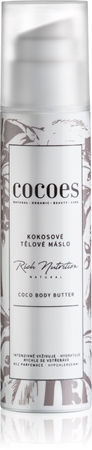 COCOES Rich Nutrition Natural maslo za telo brez dišav