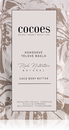 COCOES Rich Nutrition Natural burro corpo con cocco