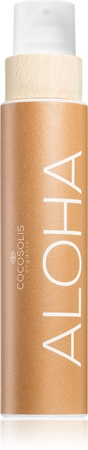 COCOSOLIS ALOHA aceite nutritivo y bronceador sin factor de protección