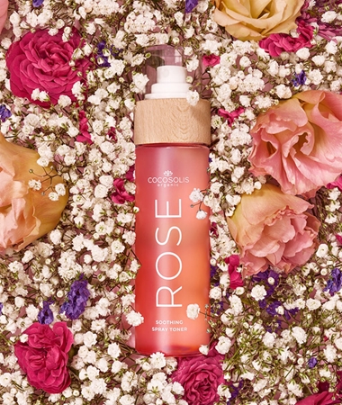 COCOSOLIS ROSE Soothing Spray Toner tonik łagodzący dla cery wrażliwej