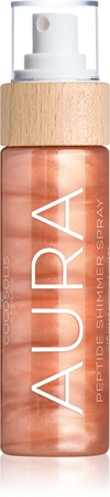 COCOSOLIS Peptide Shimmer Spray NUDE spray idratante con effetto illuminante