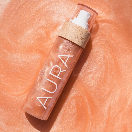 COCOSOLIS Peptide Shimmer Spray NUDE spray idratante con effetto illuminante
