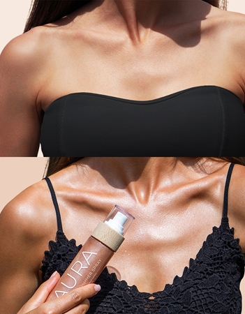 COCOSOLIS Peptide Shimmer Spray NUDE spray idratante con effetto illuminante