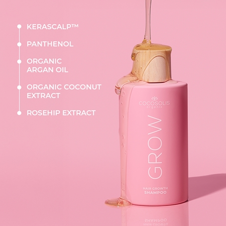 COCOSOLIS GROW champô para cresimento e reforçamento das raízes