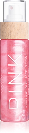 COCOSOLIS Peptide Shimmer Spray PINK spray hidratant cu efect iluminator
