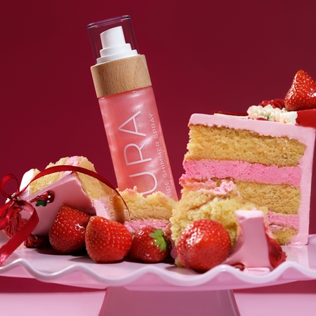COCOSOLIS Peptide Shimmer Spray PINK ενυδατικό σπρέι με αποτέλεσμα λάμψης