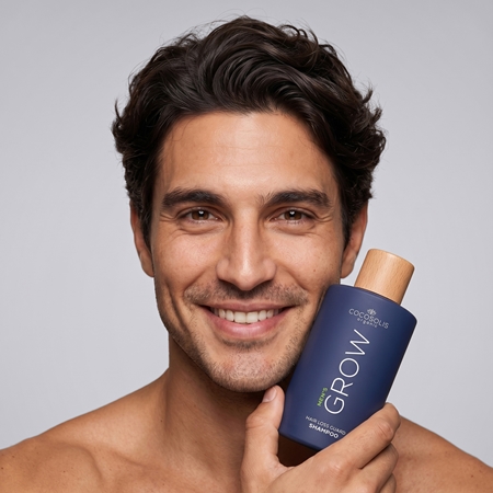 COCOSOLIS GROW Men δυναμωτικό σαμπουάν κατά της τριχόπτωσης για άντρες