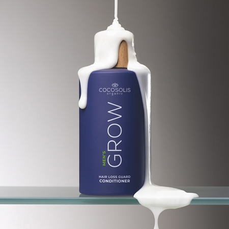 COCOSOLIS GROW Men δυναμωτικό μαλακτικό για την αντιμετώπιση της τριχόπτωσης για άνδρες