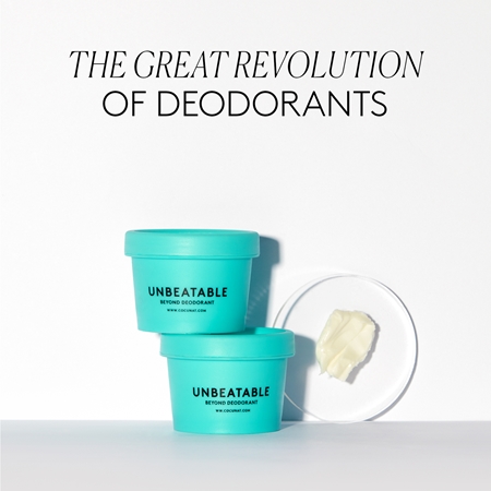 Cocunat Unbeatable krémový deodorant bez obsahu hliníkových solí
