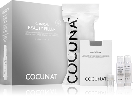 Cocunat Clinical Beauty Filler set with anti-ageing effect