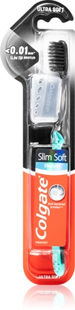 Colgate Slim Soft Charcoal periuta de dinti cu carbune fin