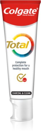 Colgate Total Charcoal избелваща паста за зъби с активен въглен