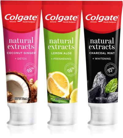 Colgate Naturals Mix TRIO натуральна зубна паста