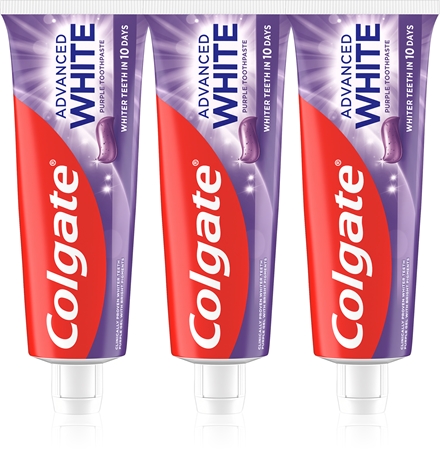 Colgate Advanced White Purple White Whitening Toothpaste