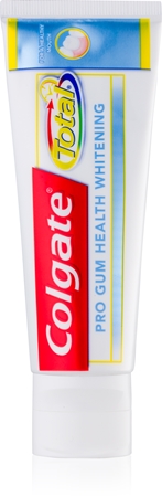 Colgate Total Pro Gum Health Whitening Paste mit bleichender Wirkung für gesunde Zähne und Zahnfleisch