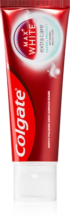 Colgate Max White Extra Care Enamel Protect нежна избелваща паста за зъби защита на зъбния емайл