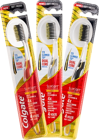 Colgate Slim Soft Advanced spazzolino da denti soft