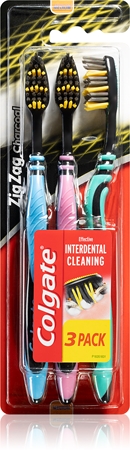 Colgate Zig Zag Charcoal četkice za zube medium