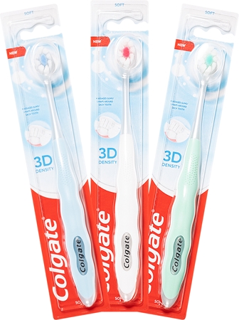 Colgate 3D Density spazzolino da denti soft