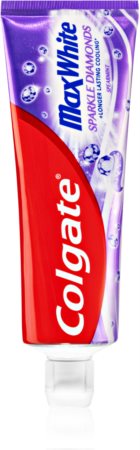 Colgate Max White Sparkle Diamonds balinamoji dantų pasta su fluoridu