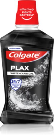Colgate Plax Charcoal Mondwater Tegen Plaque en voor Gezond Tandvlees Alcoholvrij