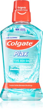 Colgate Plax Active Sea Salt ústní voda proti zubnímu plaku bez alkoholu