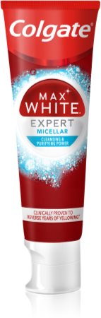 Colgate Max White Expert Micellar bleichende Zahnpasta
