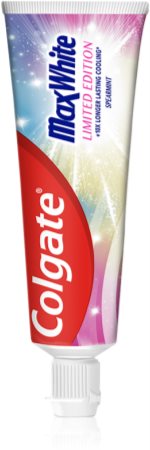 Colgate Max White Limited Edition fogfehérítő fogkrém a friss lehelletért limitált kiadás
