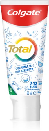 Colgate Total Junior dentifricio per la pulizia accurata di denti e cavo orale per bambini