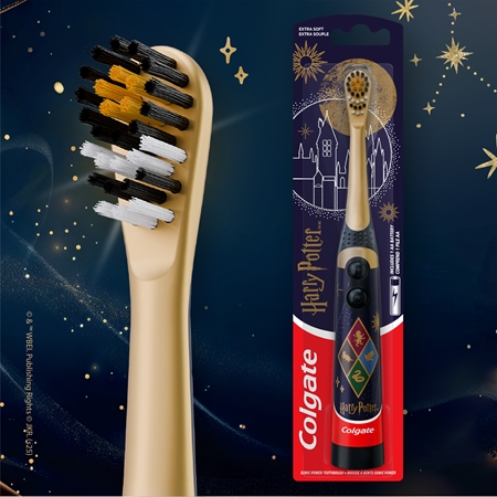 Colgate Harry Potter brosse à dents à piles enfant extra soft