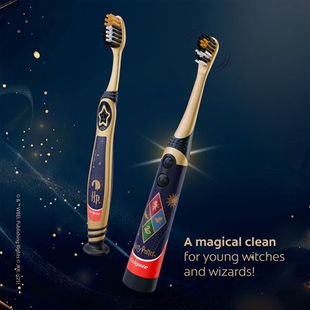 Colgate Harry Potter brosse à dents à piles enfant extra soft