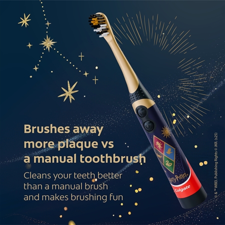 Colgate Harry Potter brosse à dents à piles enfant extra soft