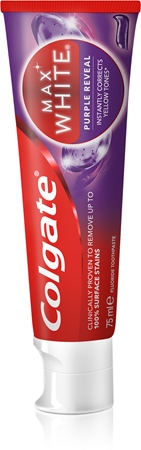 Colgate Max White Purple Reveal освіжаюча зубна паста