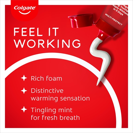 Colgate Max White Ultra Multi Protect whitening toothpaste