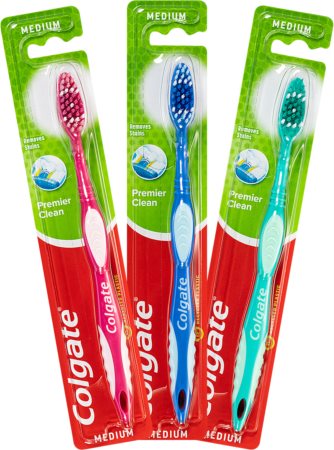 Colgate Premier Clean zubní kartáček medium