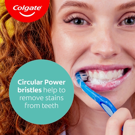Colgate Premier Clean Tandbørste Medium
