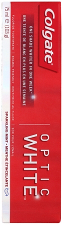 Colgate Optic White Zahnpasta mit bleichender Wirkung