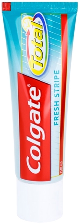 Colgate Total Fresh Stripe Zahnpasta zum vollständigen Schutz der Zähne und einen frischen Atem
