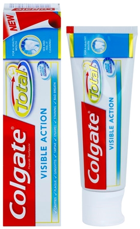 Colgate Total Visible Action dentífrico para proteção completa de dentes