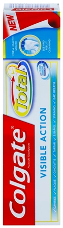 Colgate Total Visible Action dentífrico para proteção completa de dentes