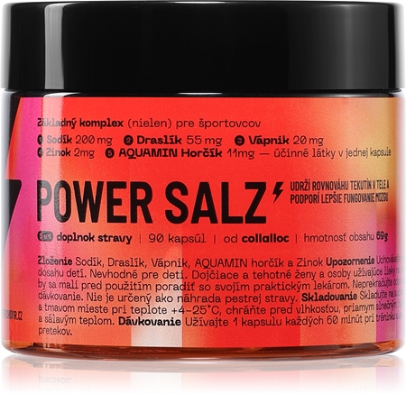 Collalloc Power Salz kapsle s minerály