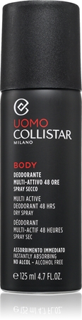 Collistar Multi-Active Deodorant 48hrs Dry Spray Refreshing Deodorant Spray for men